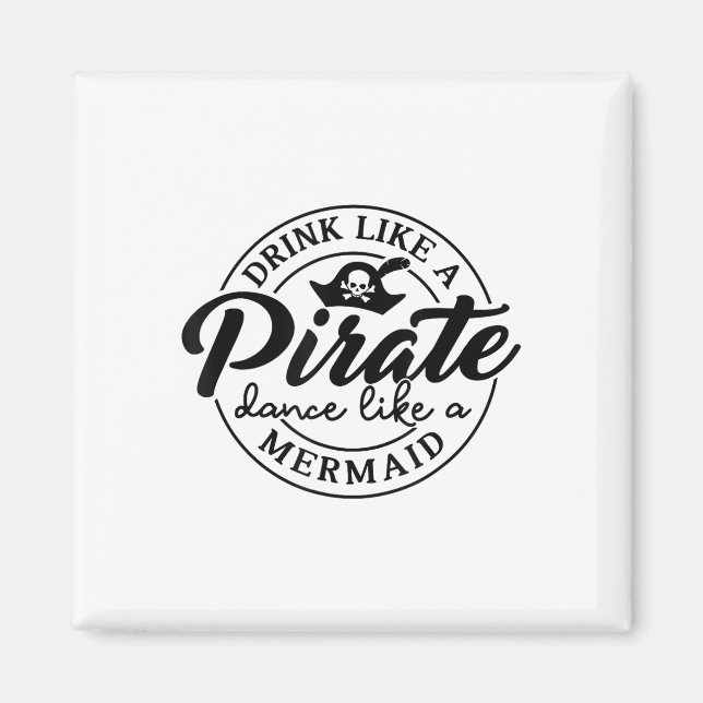 Aimant Boire Comme Une Danse Pirate Comme Une Sirène Parl (Devant)