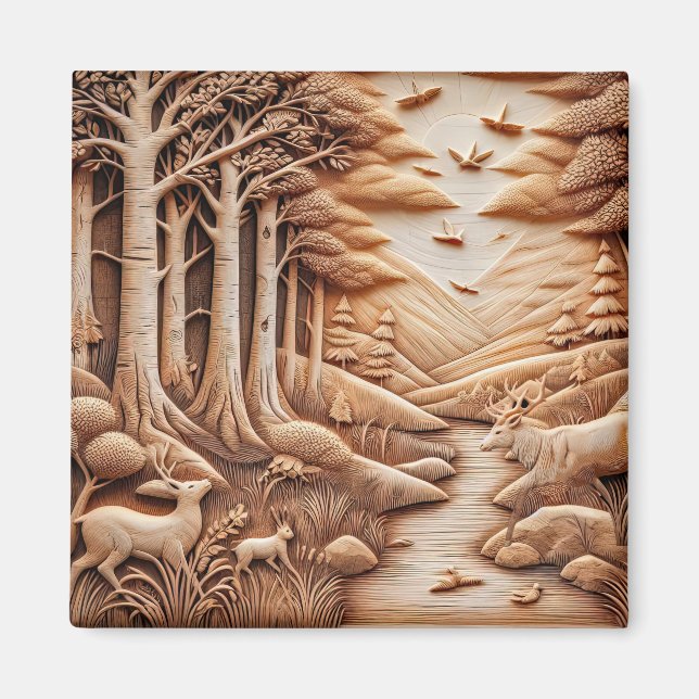 Aimant Bois (Devant)