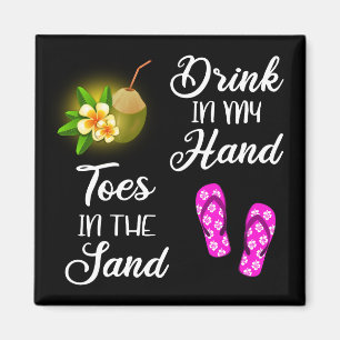 Aimant Bois Dans Ma Main, Joues Dans Le Sable