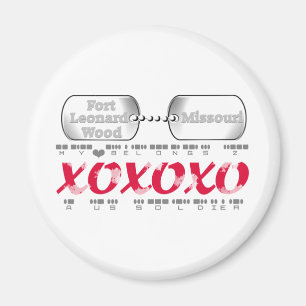 Aimant Bois de Léonard de fort