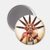 Bois kachina poupée photo audacieuse stupide migno