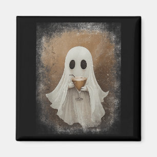 Aimant Boisson fantôme Espresso Martini Halloween Spooky