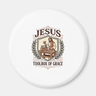Aimant Boîte à outils de grâce de Jésus Boîte à outils de