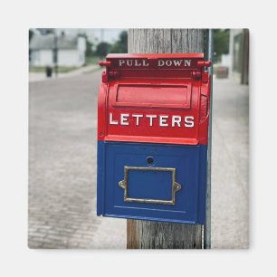 Aimant Boîte aux lettres vintage