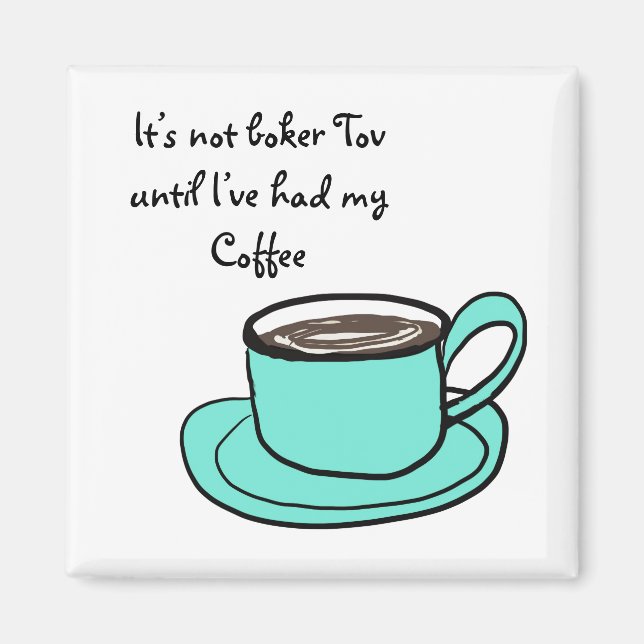 Aimant Boker Tov (Devant)