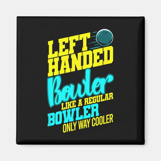 Aimant Bol Bowl à gauche Byll Humour Bowling Striker (Devant)