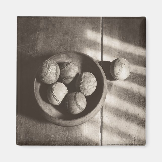 Aimant Bol de baseball MES01BWD2.tif (Devant)