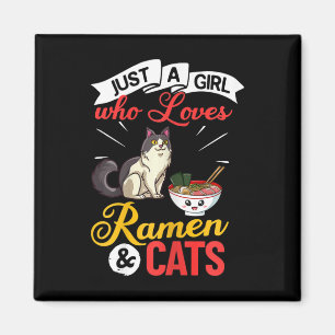 Aimant Bol de ramen pour chat Soupe japonaise de nouilles