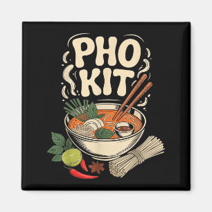 Aimant Bol Pho Kit Vietnamien Herbes Citron Vert Chi