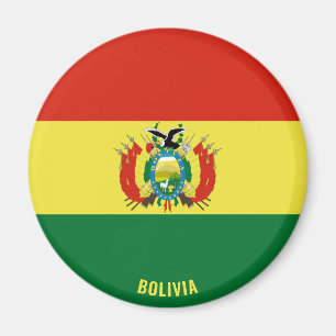 Aimant Bolivie Drapeau charmant patriotique