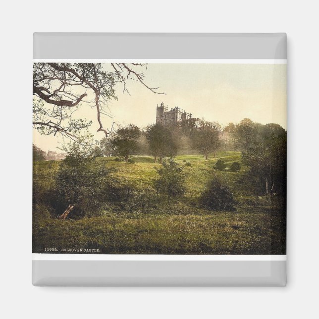 Aimant Bolsover Castle, Derbyshire, Angleterre rare Photo (Devant)