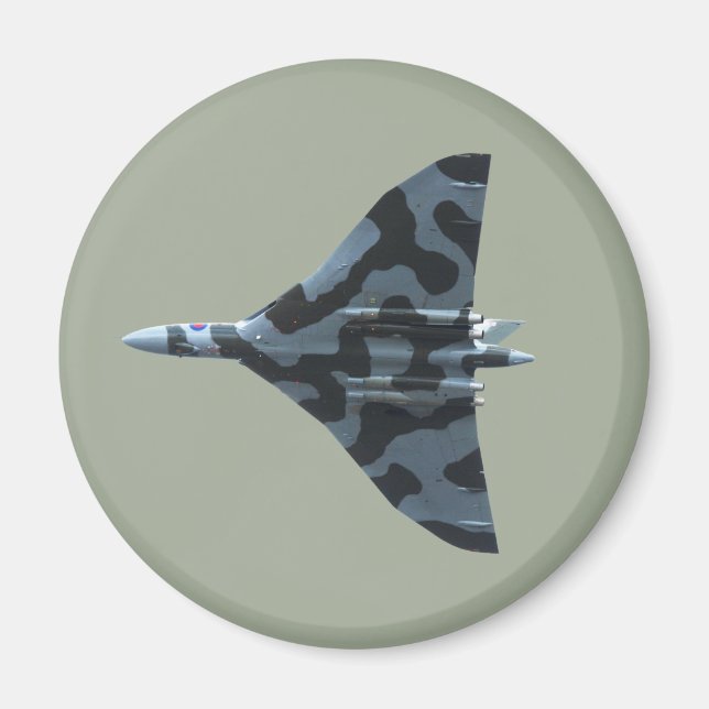Aimant Bombardier Vulcain en vol (Devant)