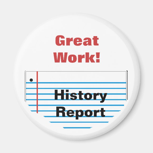 Aimant Bon magnétique scolaire MM16fr (Devant)