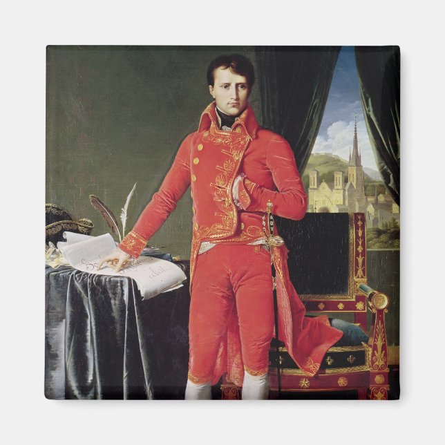 Aimant Bonaparte premier consul, 1804 (Devant)