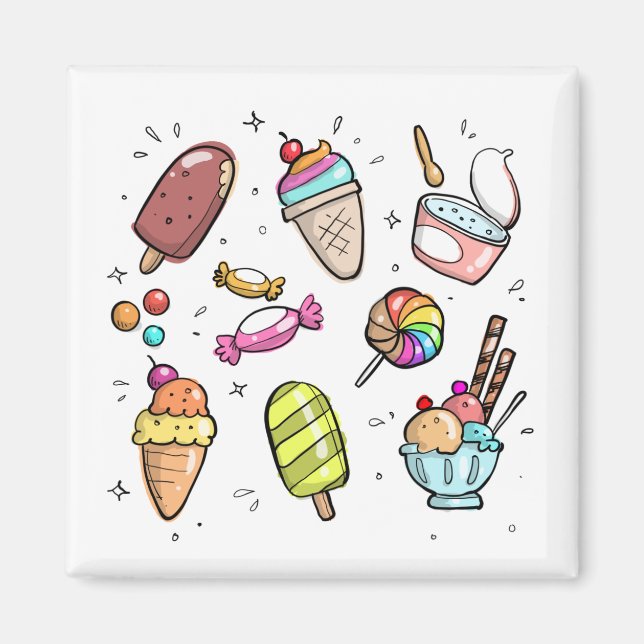 Aimant Bonbons (Devant)