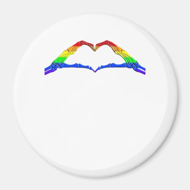 Aimant Bone Hands Heart Classic (Devant)