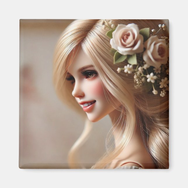 Aimant "Bonecas Encantadas: Guardiãs de Sonhos e Memórias (Devant)