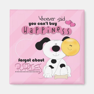 Aimant Bonheur des chiots