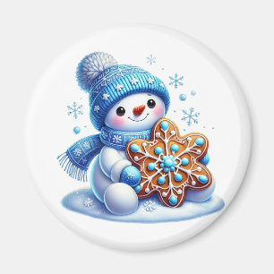 Aimant Bonhomme de Neige