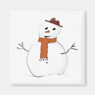 Aimant Bonhomme de neige