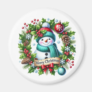 Aimant Bonhomme de Neige