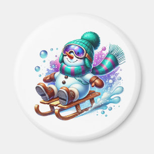 Aimant Bonhomme de Neige