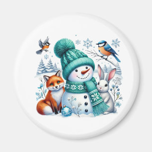 Aimant Bonhomme de Neige