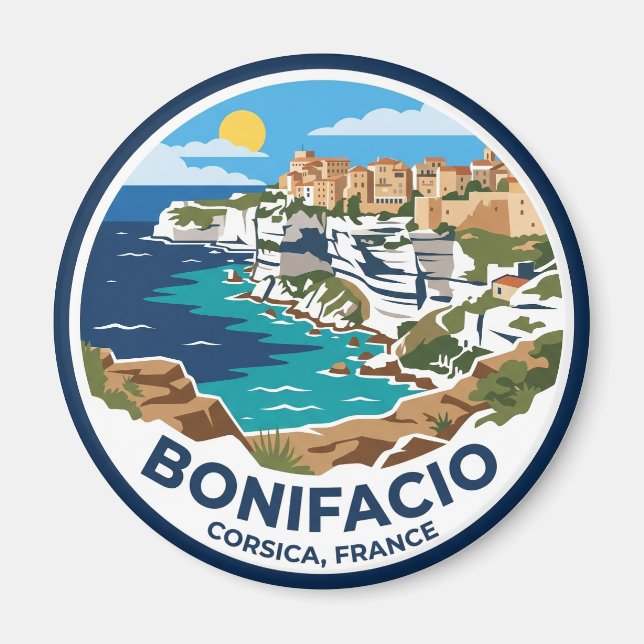 Aimant Bonifacio France (Devant)