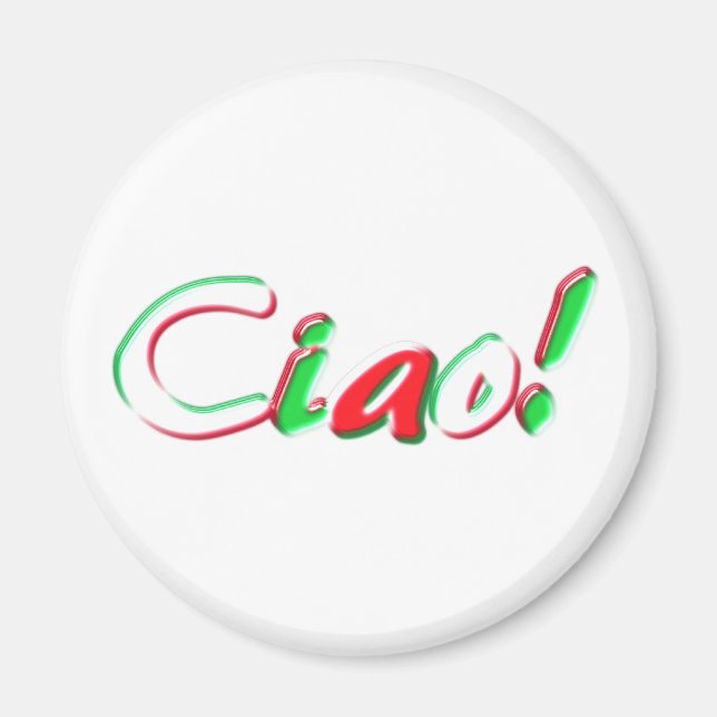 Aimant Bonjour (Devant)