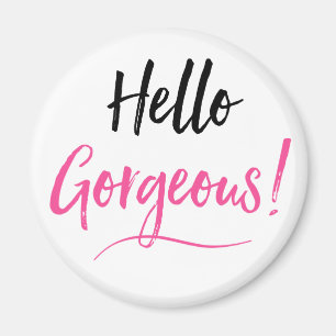 Aimant "Bonjour Belle !"