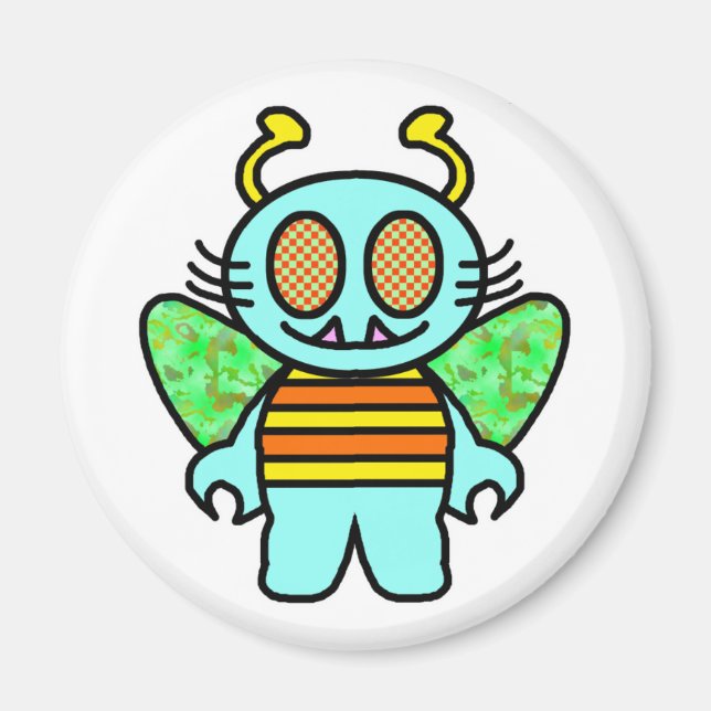 Aimant bonjour cootie (Devant)