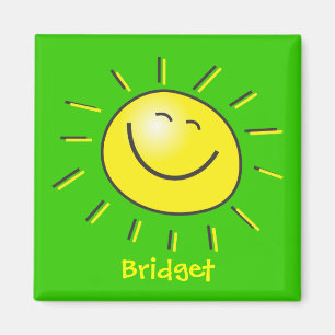 Aimant Bonjour soleil