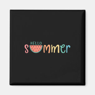 Aimant Bonjour Vacances été Watermelon cadeau