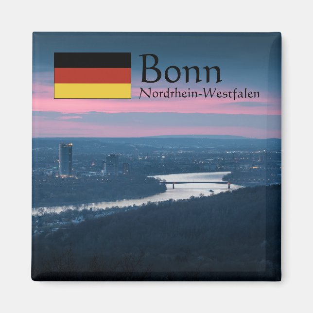 Aimant Bonn Allemagne Souvenir (Devant)