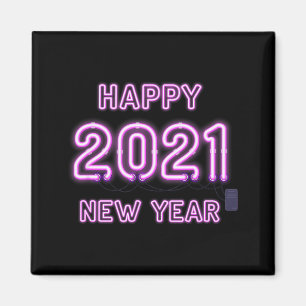 Aimant Bonne année 2021 Nouvel An 2020 Fournitures de fêt