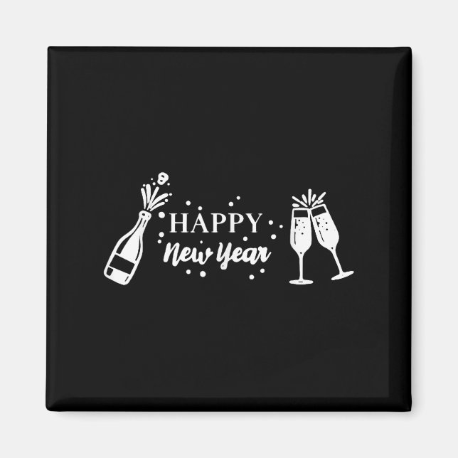 Aimant Bonne année 2026 _1 (Devant)