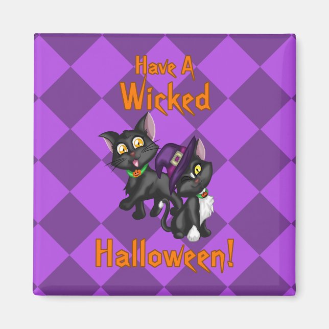 Aimant Bonne Halloween ! (Devant)