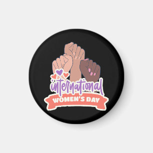 Aimant Bonne Journée internationale de la femme