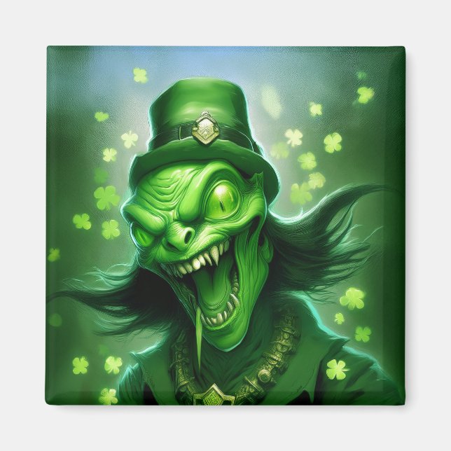 Aimant Bonne Saint Patrick's Day (Devant)