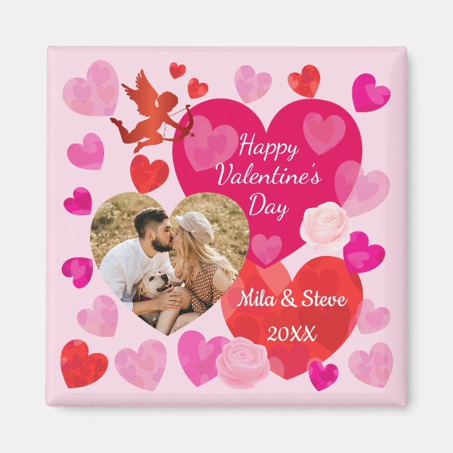 Aimant Bonne Saint Valentin (Devant)