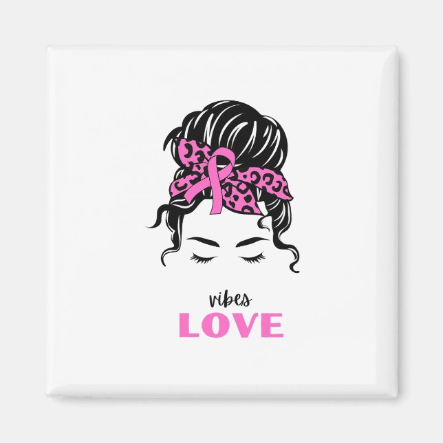 Aimant Bonne Saint Valentin 2023 Avec Vibes Love (Devant)