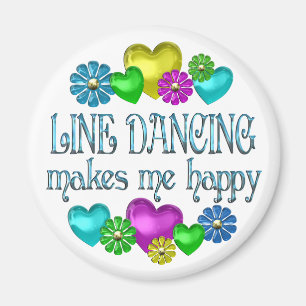 Aimant Bonté de la danse de ligne