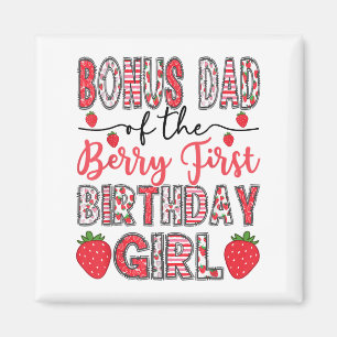 Aimant Bonus Papa Du Berry Premier Anniversaire Fille Str