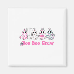 Aimant Boo Boo Crew Cancer du sein Ghost Nurse Halloween
