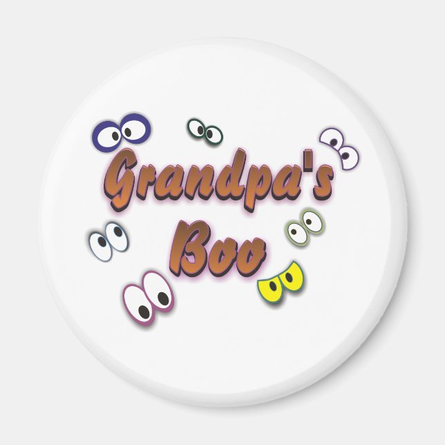 AIMANT BOO EYES GRANDPA (Devant)