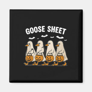 Aimant Boo Goose Sheet Goose Costume Oie Éffrayante Oie H