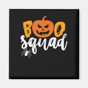 Aimant Boo Squad - Drôle Citrouille Spider Halloween
