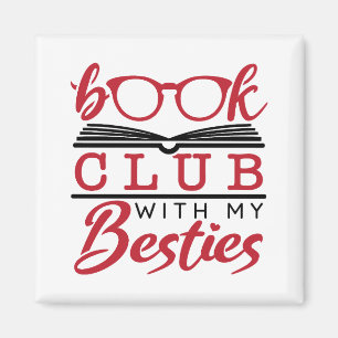 Aimant Book Club avec My Besties