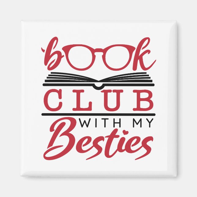 Aimant Book Club avec My Besties (Devant)