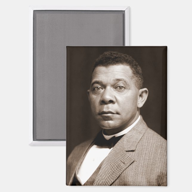 Aimant Booker Washington : African American Educator (Recto/Verso)